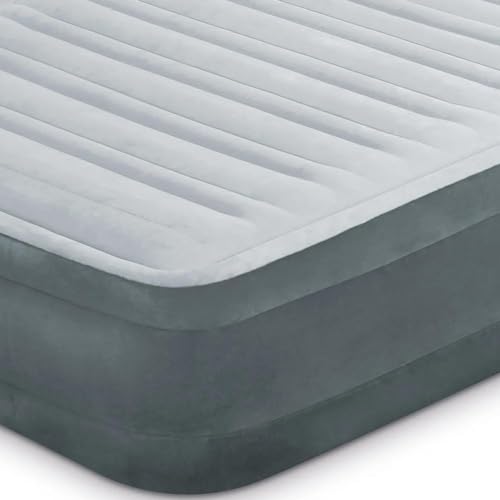 Cama Colchão Inflável Casal Dura-Beam até 272 Kg Confort-Plush com Bomba Elétrica Interna Intex (110