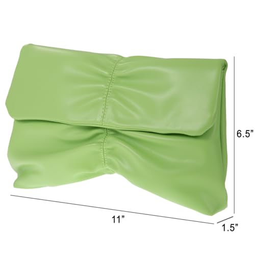 Image of JNB Faux Leather Envelope Clutch Purse