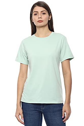 Image of Van Heusen Women's Solid Regular Fit T-Shirt