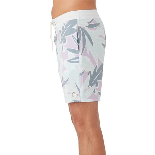 Mens Og Print Cruzer 18 Swim, Seafoam, 402
