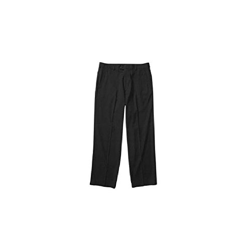 George Big & Tall Men's Suit Dress Pants (44x30, Black)