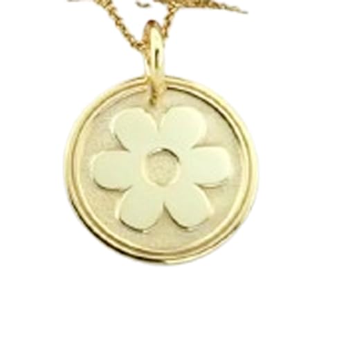 Collier en argent 925 marguerite pour illuminer vos tenues d'été au quotidien