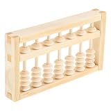 Construction élégante en bois : ce boulier est fabriqué en bois, offrant un design sophistiqué et durable. sensoriel, boulier vintage