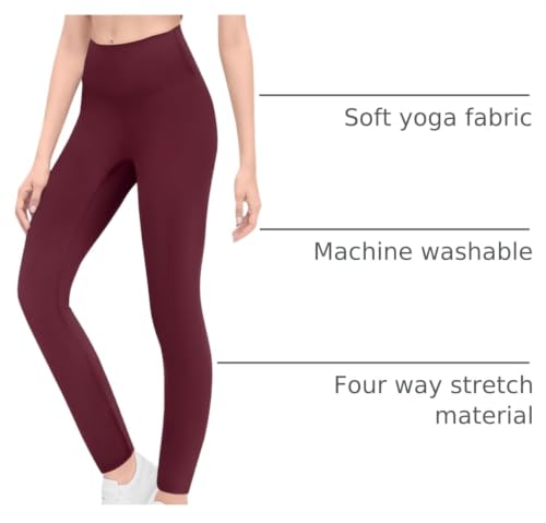 Image of Gnainach Bootcut Leggings Girls Teens High Waist Soft Stretch Yoga Pants