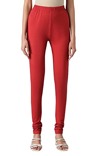 Image of Aurelia Women's High Rise Cotton Lycra Strechable Ankle Length Skinny Fit Tights