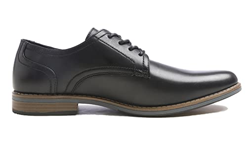 FEVERSOLE Men's Classic Dress Oxford Vegan Leather Casual Derby Shoes4