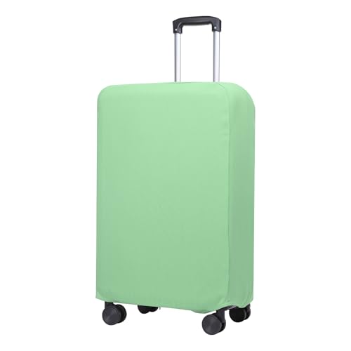 PATIKIL Luggage Cover, Suitcases Covers Elastic Carry on Cover Protector Washable Scratch-Resistant Fits 24-25 Inch Luggage for Travel Business Trips, Light Green