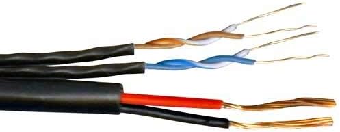 SF Cable 1000 feet Balun Wire - Video/Date/Power - Black