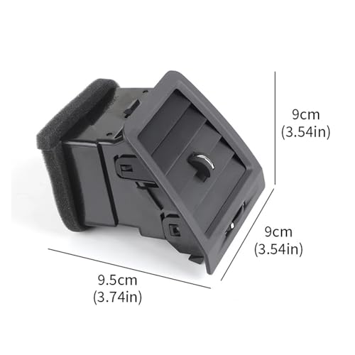 Salida de aire para salpicadero Dodge Challenger 2008-2014, rejilla de aire acondicionado, 2 uds 7