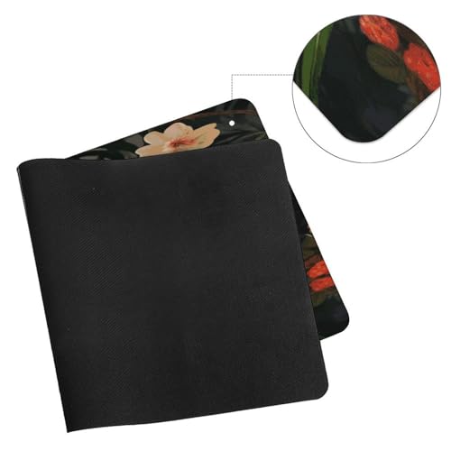 Couple Parrots Olive Desk Mat Non-Slip Large Mouse Pad miniatura 7