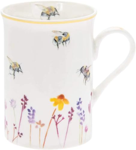 Lesser & Pavey Kaffeetasse, Porzellan, Kaffeetasse, 500 ml, Bienen &...