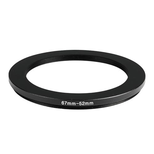 Image of 67-52mm Step-Up Ring Adapter, 67mm to 52mm Step Up Filter Ring for 67mm Lens Install 52mm ND CPL UV Camera Lens Filter(67mm-52mm)