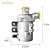Electric Engine Water Pump W/Thermostat Compatible with BMW 128i 328i 325i 528i 530i Z4 X3 X5 E90 N52 Replaces OE# 11517563183 11517586924 11517546994 11517521584 11517586925