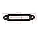 KIMISS Hawse Style Winch Fairlead, Car Hawse Winches Fairlead 10in/25.4cm Load 8000 to 15000 Pounds Black Replacement Automobile Components, Black
