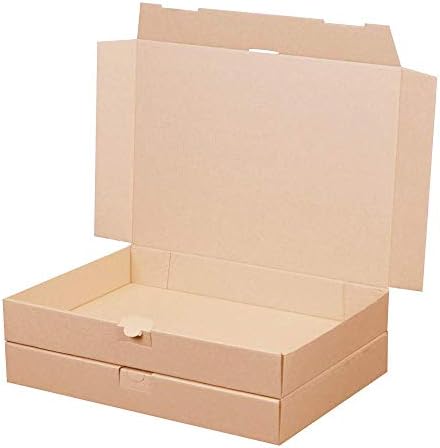 verpacking Maxi-postdozen, maxibrief, MB, bruin, 350 x 250 x 50 mm, verzenddoos, verzenddoos, boekenzending, optimaal geschikt voor verzending (binnenmaat 340 x 245 x 46 mm