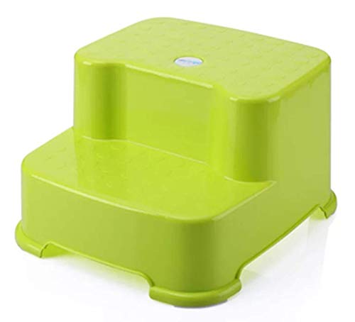 Kids 2-Step Stool for Potty Training, Green