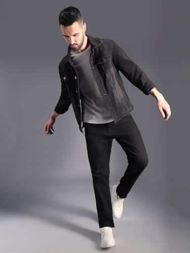 Image of HIGH STAR Men's Mid Rise Regular Jeans