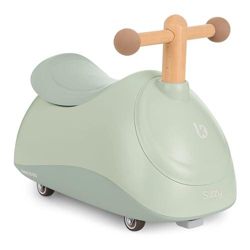 KikkaBoo Sizzy - Véhicule à Monter pour bébé à partir de 1 an - Porteur sans pédales - avec poignées - Multidirectionnel - À partir de 1 à 3 Ans -...