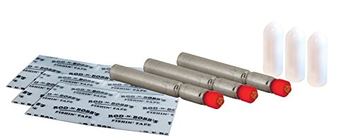 Rod-N-Bobb's Lucky Jack Battery Refill (3-Pack), Red