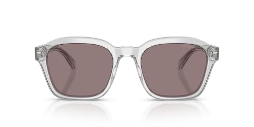 OAKLEY(オークリー) EMPORIO ARMANI 0EA4245U 62507N54 SHINY TRANSPARENT CRYSTAL PURPLE BROWN