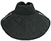 Handmade Medieval Cotton Padded Gorget – Large Size Black Neck Collar Thick Padding for LARP, SCA & Reenactment Armor