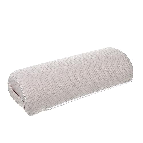 オフィスレストマット フットスツールロッカー ソフトフォームフットレスト 泡枕 ゲーミングフットレスト 足リラックスクッション フットホールドクッション ポリエステル綿 Grey HONMEET