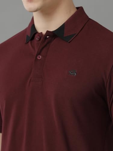 Image of ADRO Mens Polo T Shirt -100% Cotton Polo Tshirt for Men | Solid Polo T-Shirt Regular fit
