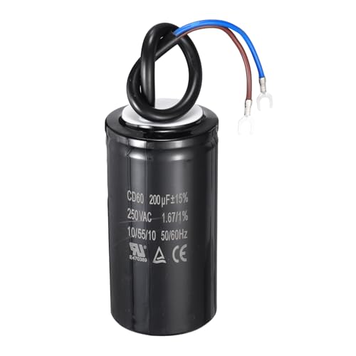 Condensateur CD60 200uF 250VAC pour relancer un compresseur d'air qui ne tourne plus
