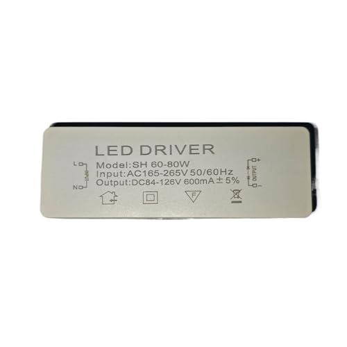 Ballast LED cuisine 60-80W transformateur d'éclairage étanche pour dalles et projecteurs