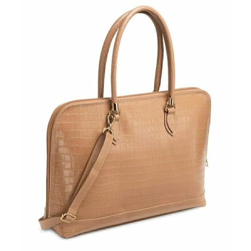 Pasta/Bolsa Executiva de Couro Legítimo Notebook 15.6' Feminina Celine Viccina