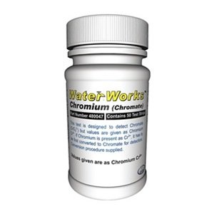 Test Strips, Chromium, 0.1-50Ppm, Pk 50 #TOP10