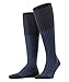 Produktbild FALKE Herren Kniestrümpfe Shadow M Kh Baumwolle lang gemustert 1 Paar, Blau Lupine 6360, 41-42