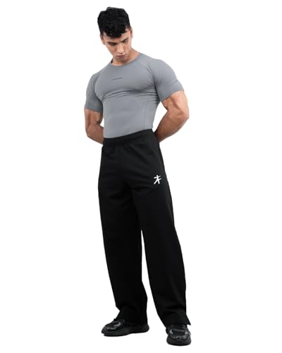 Image of Athflex Men's Half Sleeve Ace Compression T-Shirt-Ultra Stretch,Premium Nylon Spandex Blend,Moisture-Wicking, Quick-Dry,Breathable,Muscle Fit Activewear for Gym