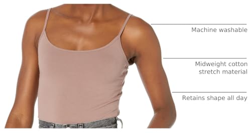 Image of Amazon Essentials Women's Slim-Fit Camisole for Layering and Everyday Wear, Pack of 4