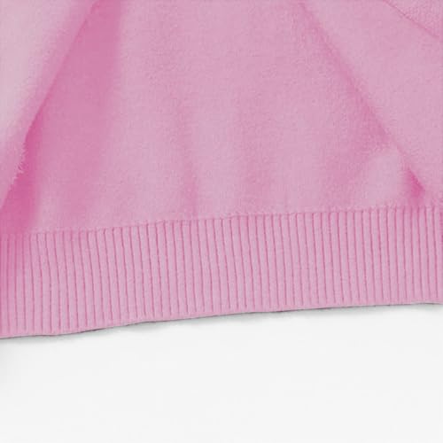 Kids School ?niforms Cardigan Long Sleeve Open Front Button Sweater Ribbed Knit Loose Casual Fall Tops with Pockets2