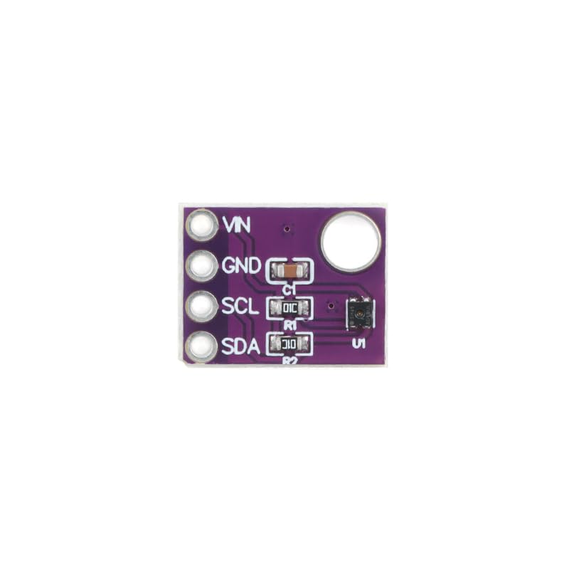 SHT45 I2C Humidity Temperature Sensor Module - ±0.1% RH Accuracy, -40°C to 85°C Operating Range