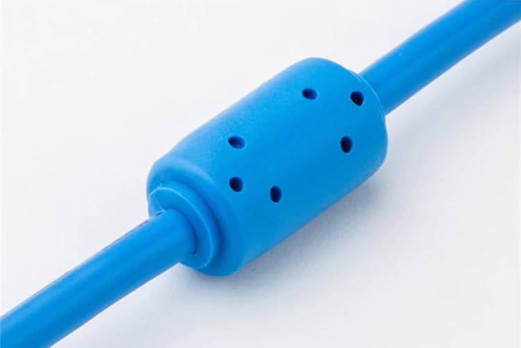 Câble de programmation PLC TSXPCX1031 Série Twido RS232 Câble de téléchargement série plaqué or durable Bleu 3 m