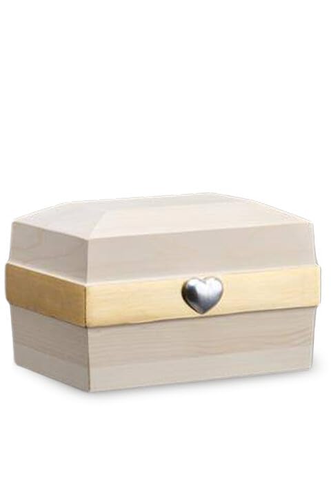 Urne funéraire en bois d'épicéa, symbole d'amour éternel