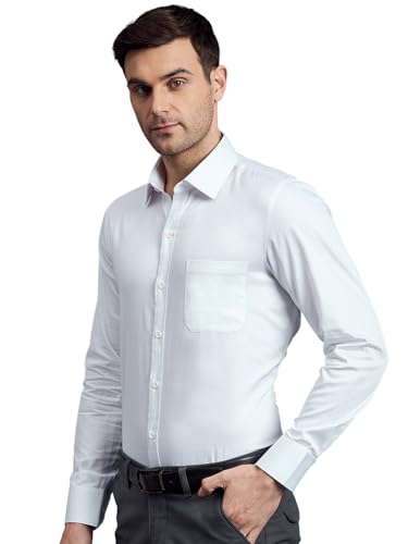 Image of LOUIS STITCH Men's Regular Fit Formal Shirts for Men (ST-S1-CF-900 (1))