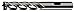Cleveland C41253 HG-4C High Speed Steel Single End Multi-Flute Center Cutting Finisher End Mill