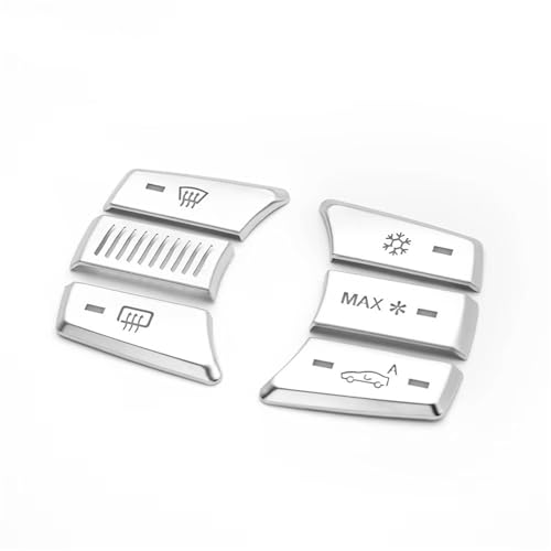 Autocollant cache-bouton climatisation BMW E60 2004 2005 2006 2007 sticker console de ventilation