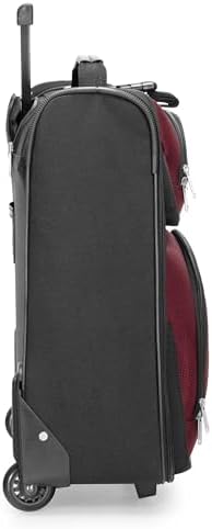 Travel Select Amsterdam Business Rolling Garment Bag, Red, Garment Bag, Amsterdam Business Rolling Garment Bag, Softside Expandable Rolling 2-wheeled Suit Carrier