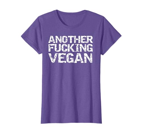 Funny Vegan Quote Joke Vintage Gift Another Fucking Vegan T-Shirt