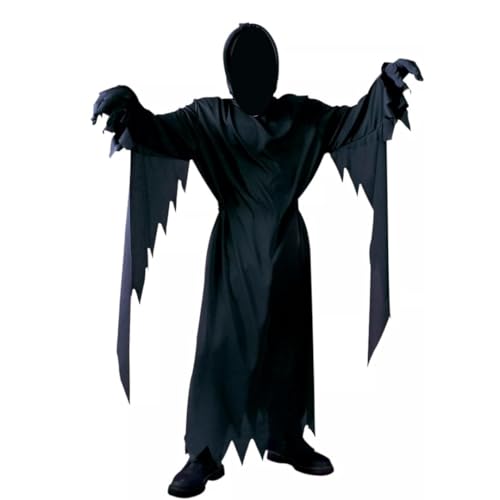Festive Find Store Scary Costume Horror Halloween Face Mask (Kids Costume)