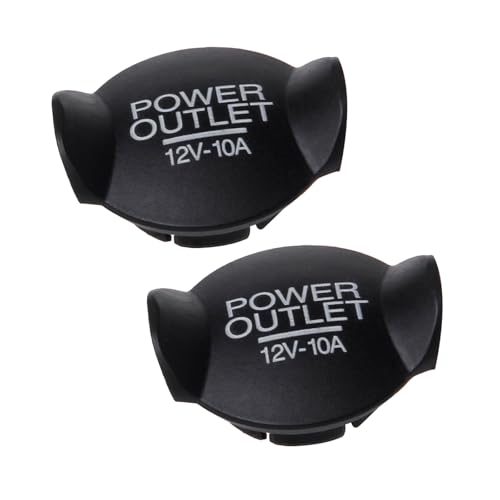Hattba Auto Accessories - Tapones de enchufe a prueba de polvo para toma de corriente de coche, tapas de enchufe de coche