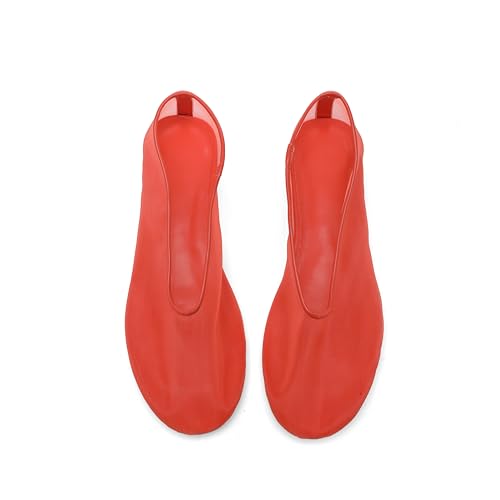 Women's Fine Mesh Ballet Flats,Round Toe Ballerina Shoes,Casual Slip On Mary Jane Flats,Comfortable Daily Dress Shoes