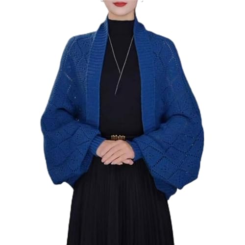 Women's Fashion Hollow out Knitted Shawl Coat Cover-Up for Spring/Fall, Lightweight Open Front Cardigan3