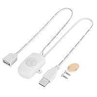 DC 5V-24, 2A Bewegungsaktivierter Sensorschalter, PIR-Bewegungssensorschalter, DIY-LED-Beleuchtung mit USB-Schnittstelle, Intelligente Erkennung (Weiss)