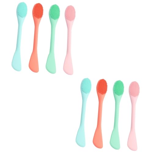 Brosse nettoyante silicone visage pour appliquer un masque proprement et se démaquiller