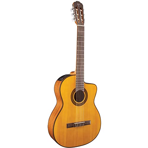 Takamine GC3CENAT – Guitare électro classique – Naturelle - Les Beatles, Paul McCartney, John Lennon, RIngo Starr, George Harrison Takamine GC3CENAT - Guitare électro classique - Naturelle – Image 3